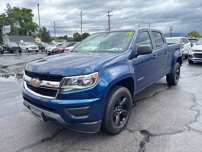 2020 Chevrolet Colorado — rear three-quarter view