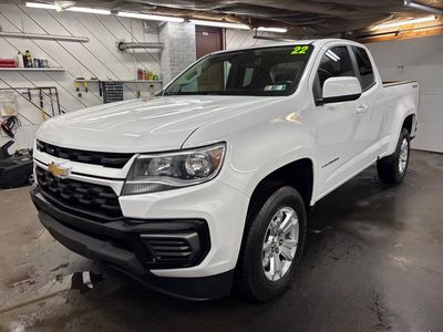 2022 Chevrolet Colorado — rear three-quarter view