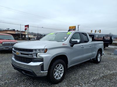 2021 Chevrolet Silverado 1500 — rear three-quarter view