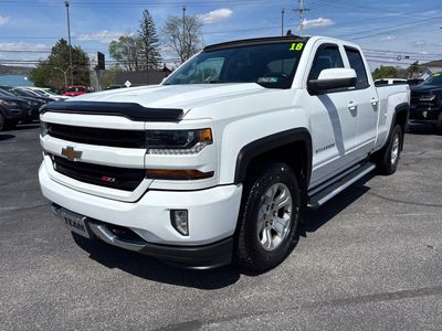 2018 Chevrolet Silverado 1500 — rear three-quarter view
