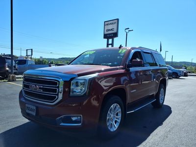 2017 GMC Yukon — rear three-quarter view