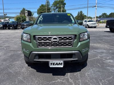 2022 Nissan Frontier — side profile view