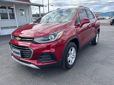 2018 Chevrolet Trax — rear three-quarter view