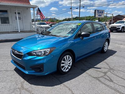 2018 Subaru Impreza — rear three-quarter view