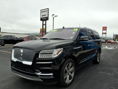 2018 Lincoln Navigator L — rear three-quarter view