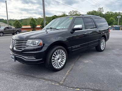 2017 Lincoln Navigator L — rear three-quarter view