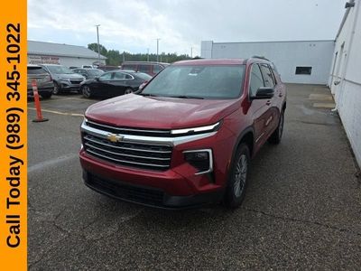 2026 Chevrolet Traverse — rear three-quarter view