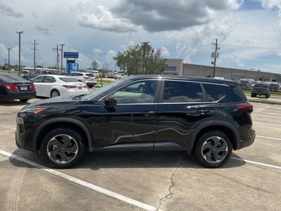 2025 Nissan Rogue — rear three-quarter view