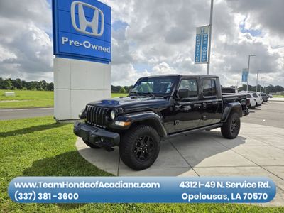 2021 Jeep Gladiator — side profile view