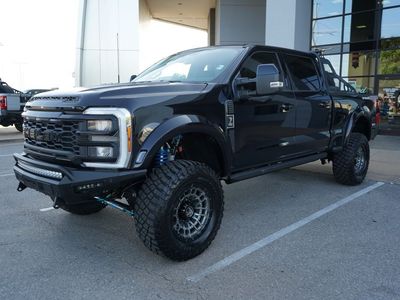 2026 Ford F-250SD Lariat in Agate Black Metallic — front three-quarter view