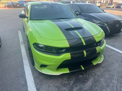 2023 Dodge Charger R T Scat Pack in Sublime Metallic Clearcoat — front three-quarter view