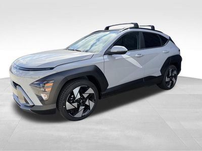 2026 Hyundai Kona Limited in Cyber Gray Metallic — front three-quarter view