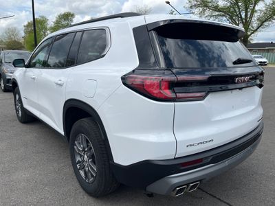 2025 GMC Acadia — rear three-quarter view