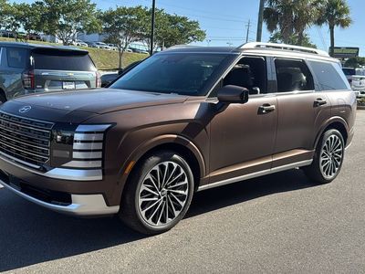 2026 Hyundai PALISADE HYBRID — rear three-quarter view