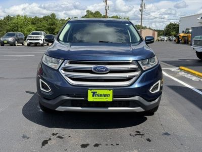 2017 Ford Edge — rear three-quarter view