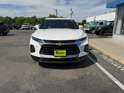 2022 Chevrolet Blazer — rear three-quarter view