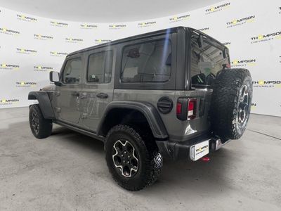 2023 Jeep Wrangler — rear three-quarter view
