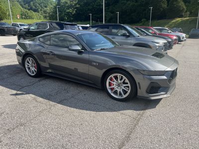 2025 Ford Mustang — rear three-quarter view