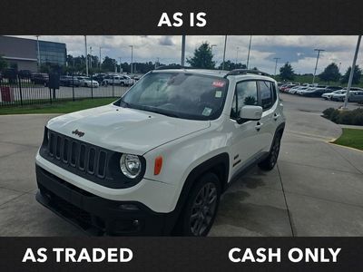 2016 Jeep Renegade — rear three-quarter view