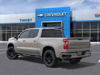 2026 Chevrolet Silverado 1500 — rear three-quarter view