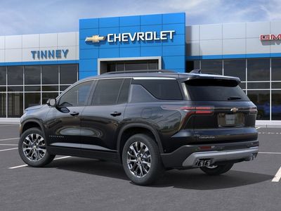 2026 Chevrolet Traverse — rear three-quarter view
