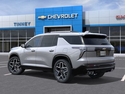 2026 Chevrolet Traverse — rear three-quarter view