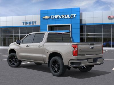 2026 Chevrolet Silverado 1500 — rear three-quarter view