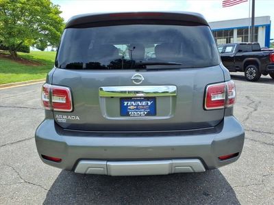 2018 Nissan Armada — interior view