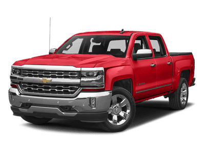 2017 Chevrolet Silverado 1500 — rear three-quarter view