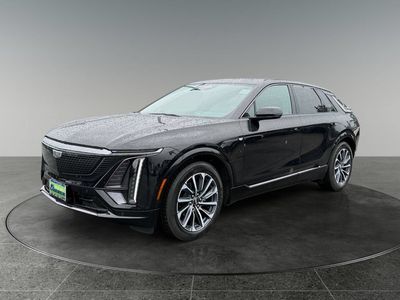 2024 Cadillac LYRIQ — rear three-quarter view