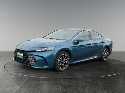 2025 Toyota Camry — rear three-quarter view