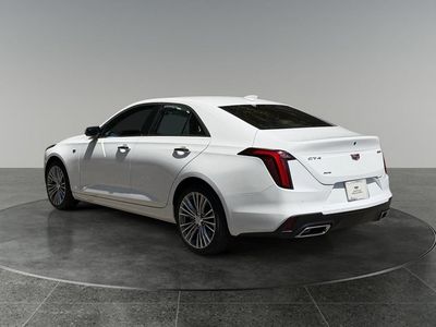 2026 Cadillac CT4 — rear three-quarter view