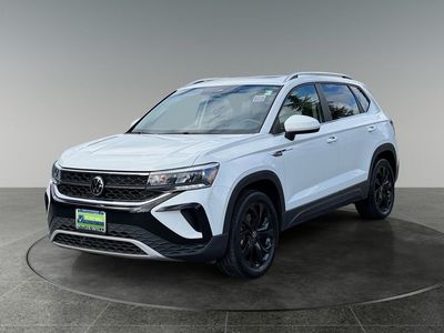 2023 Volkswagen Taos — rear three-quarter view
