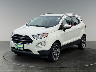 2020 Ford EcoSport — rear three-quarter view