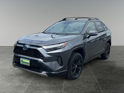 2022 Toyota RAV4 Hybrid — rear three-quarter view