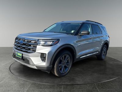 2025 Ford Explorer — rear three-quarter view