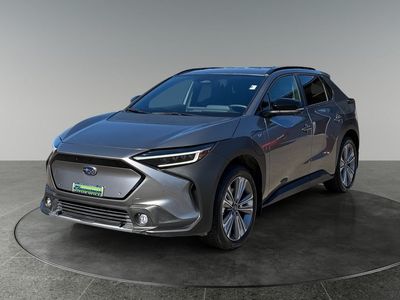 2024 Subaru Solterra — rear three-quarter view
