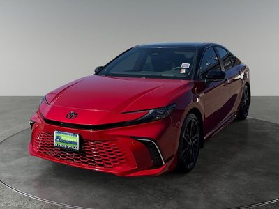 2025 Toyota Camry — rear three-quarter view