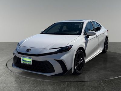 2025 Toyota Camry — rear three-quarter view