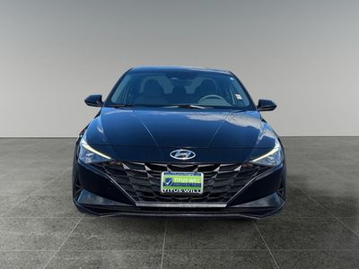 2021 Hyundai Elantra — side profile view