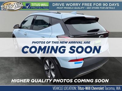 2022 Chevrolet Bolt EUV — rear three-quarter view