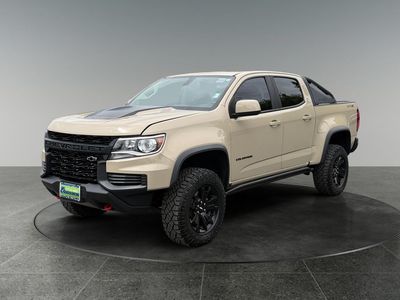 2021 Chevrolet Colorado — rear three-quarter view