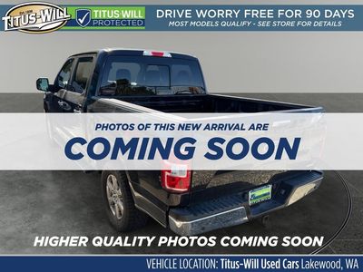 2018 Ford F-150 — rear three-quarter view