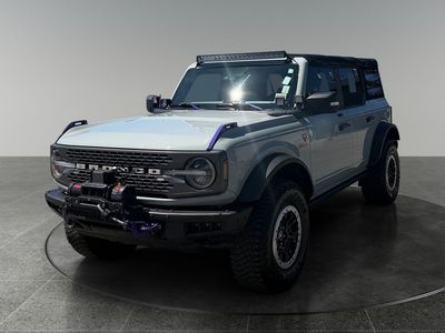 2021 Ford Bronco — rear three-quarter view