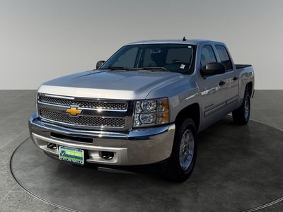 2013 Chevrolet Silverado 1500 — rear three-quarter view