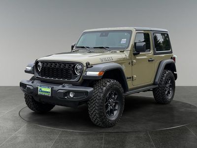 2025 Jeep Wrangler — rear three-quarter view