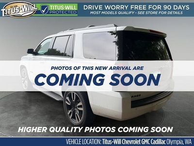2018 Chevrolet Tahoe — rear three-quarter view