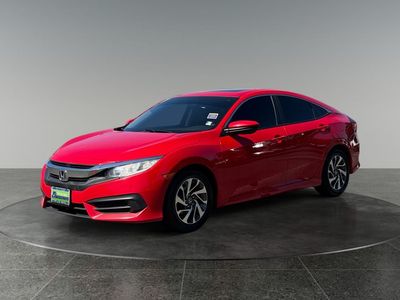 2016 Honda Civic — rear three-quarter view