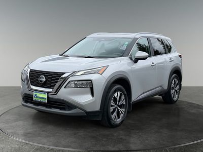 2023 Nissan Rogue — rear three-quarter view