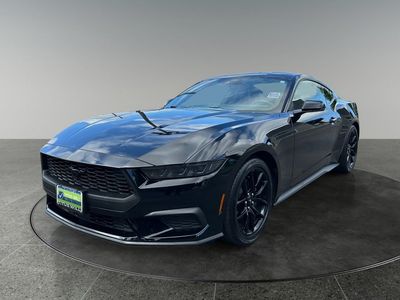 2025 Ford Mustang — rear three-quarter view
